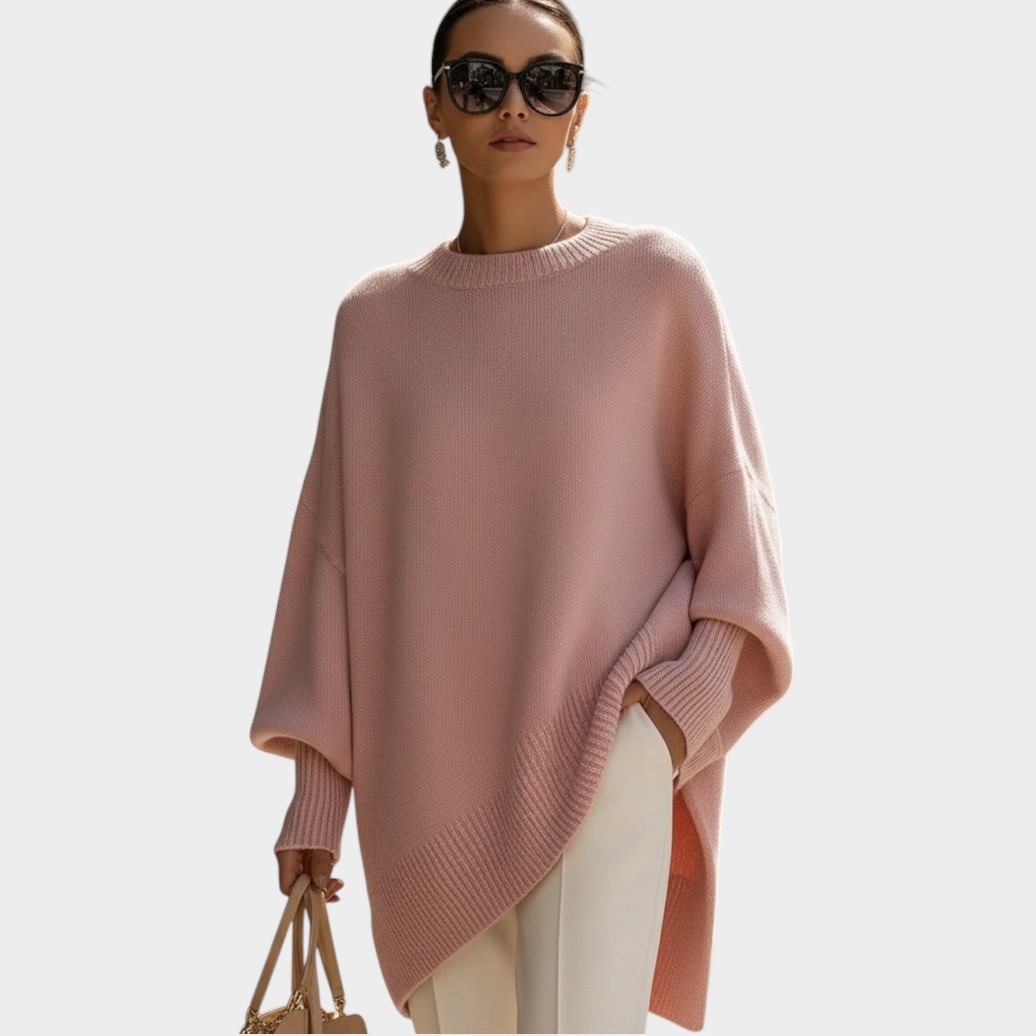 Sophisticated | Oversized Knit Sweater