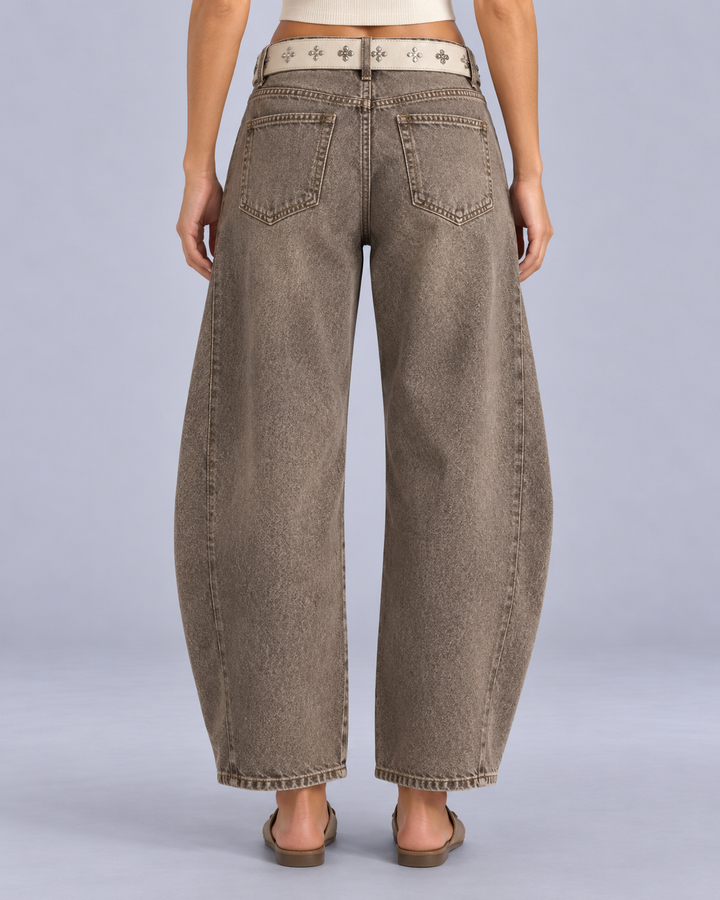 Women's Relaxed Barrel Leg Jeans