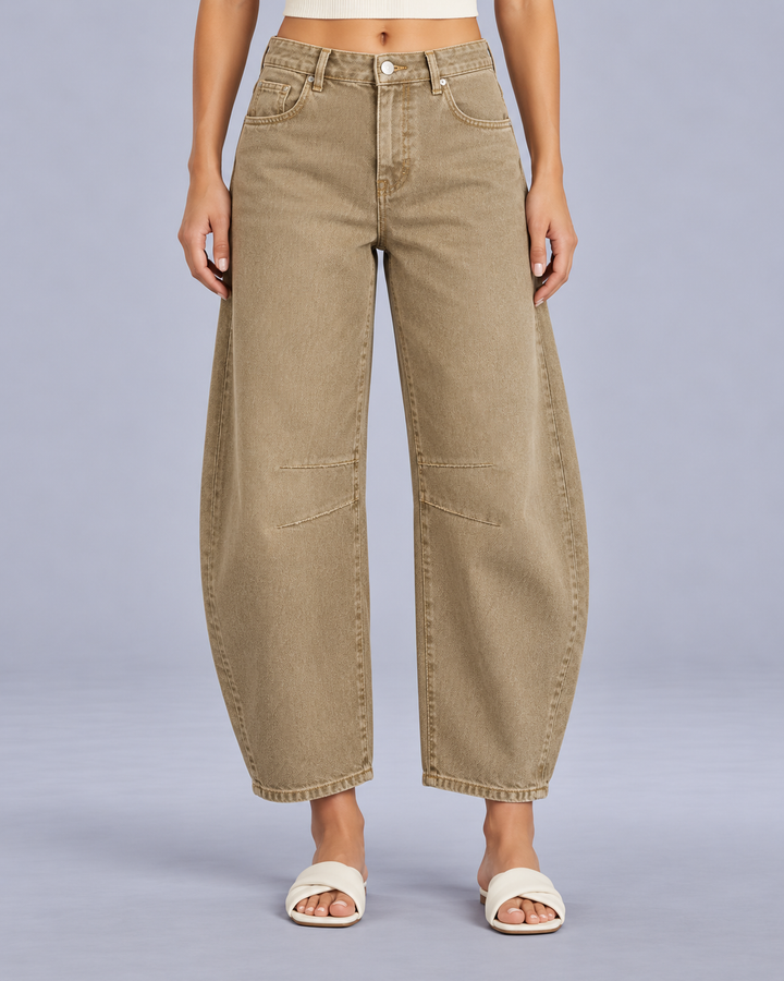 Women's Relaxed Barrel Leg Jeans