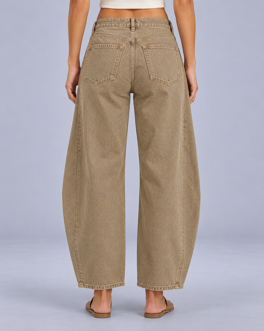 Women's Relaxed Barrel Leg Jeans
