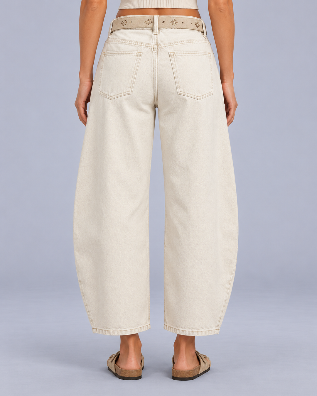 Women's Relaxed Barrel Leg Jeans