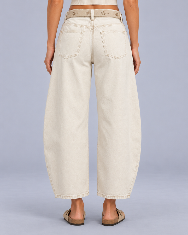 Women's Relaxed Barrel Leg Jeans