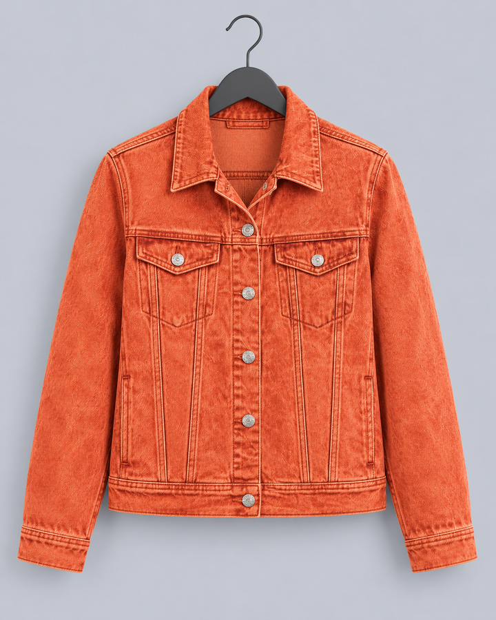 Women's Western Stretch Denim Jacket