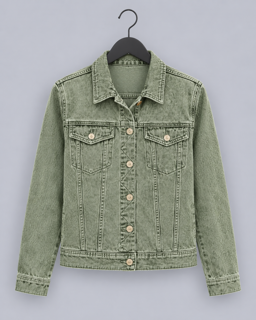 Women's Western Stretch Denim Jacket