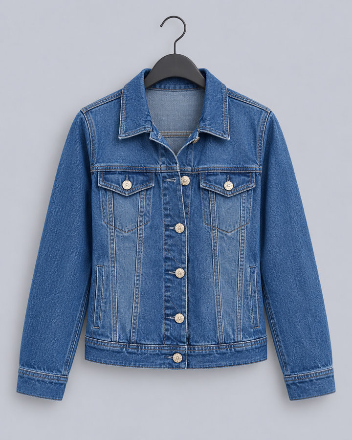 Women's Western Stretch Denim Jacket
