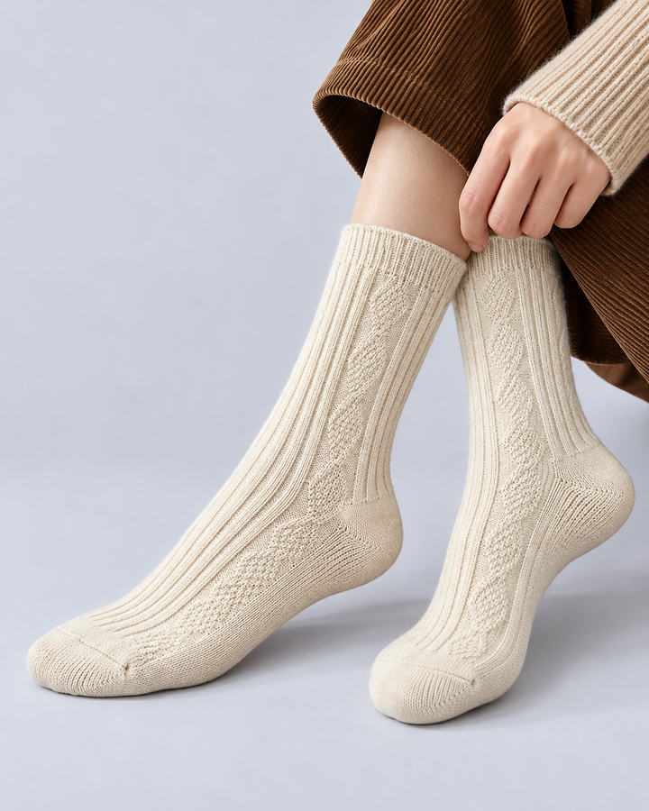 Women's Cable Knit Socks 3-Pack