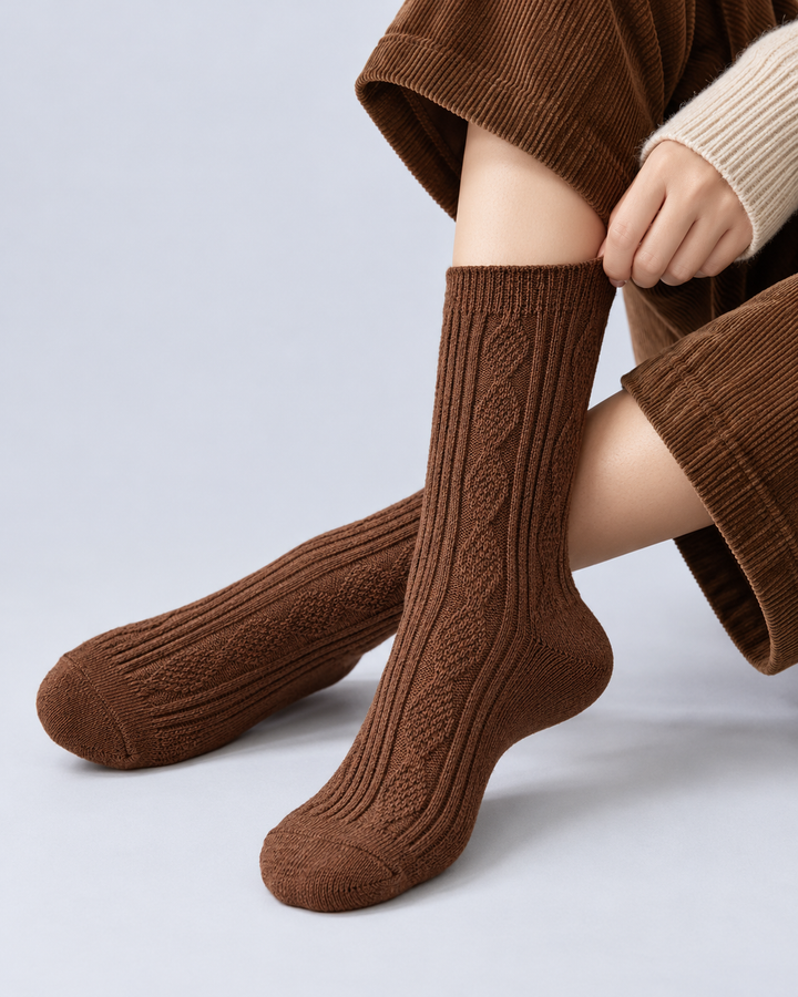 Women's Cable Knit Socks 3-Pack