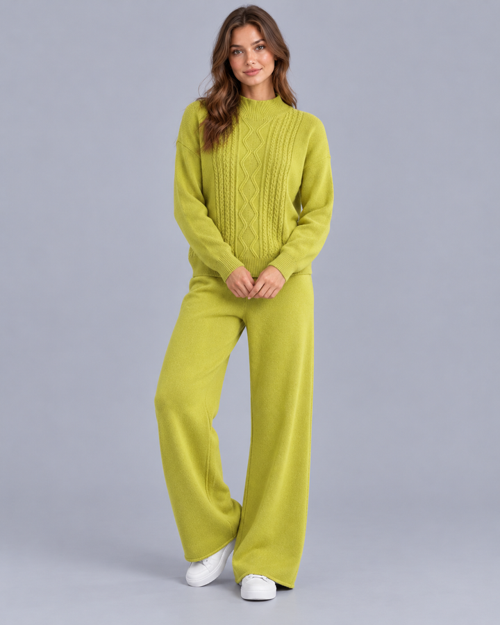 Women's Cable Knit Co-Ord Set