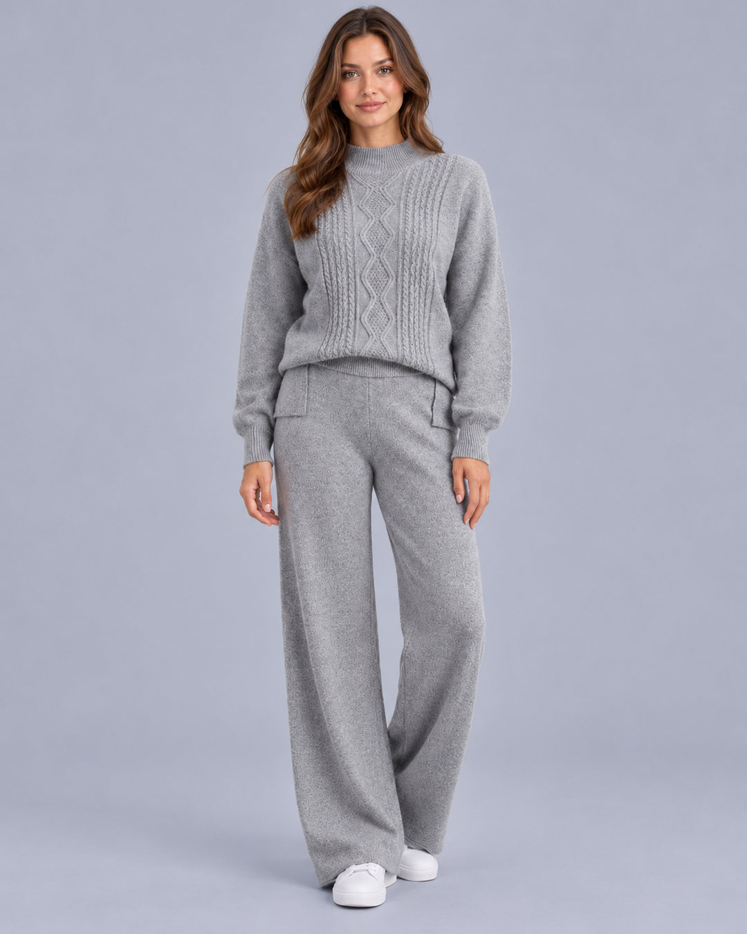 Women's Cable Knit Co-Ord Set
