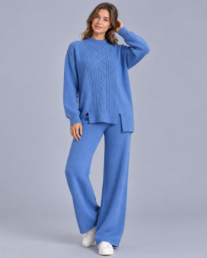 Women's Cable Knit Co-Ord Set
