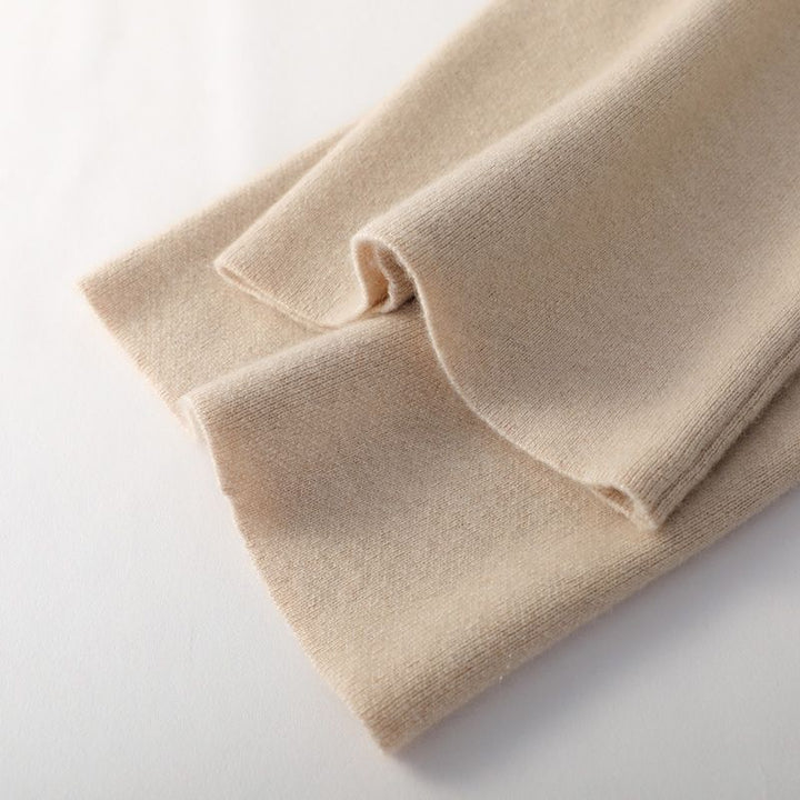 Women's Cashmere Blend Wide Leg Trousers