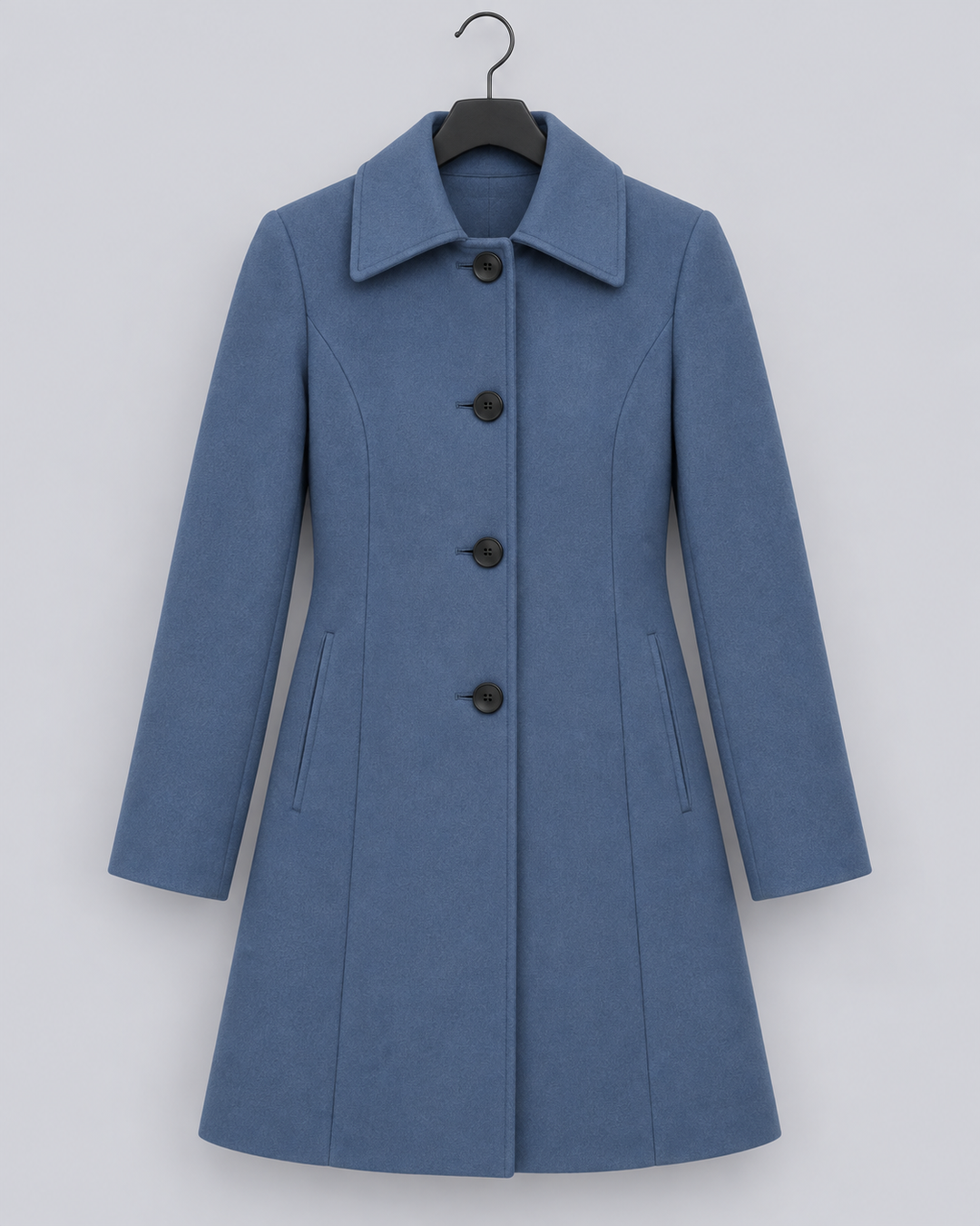 Women's Wool Fit and Flare Coat
