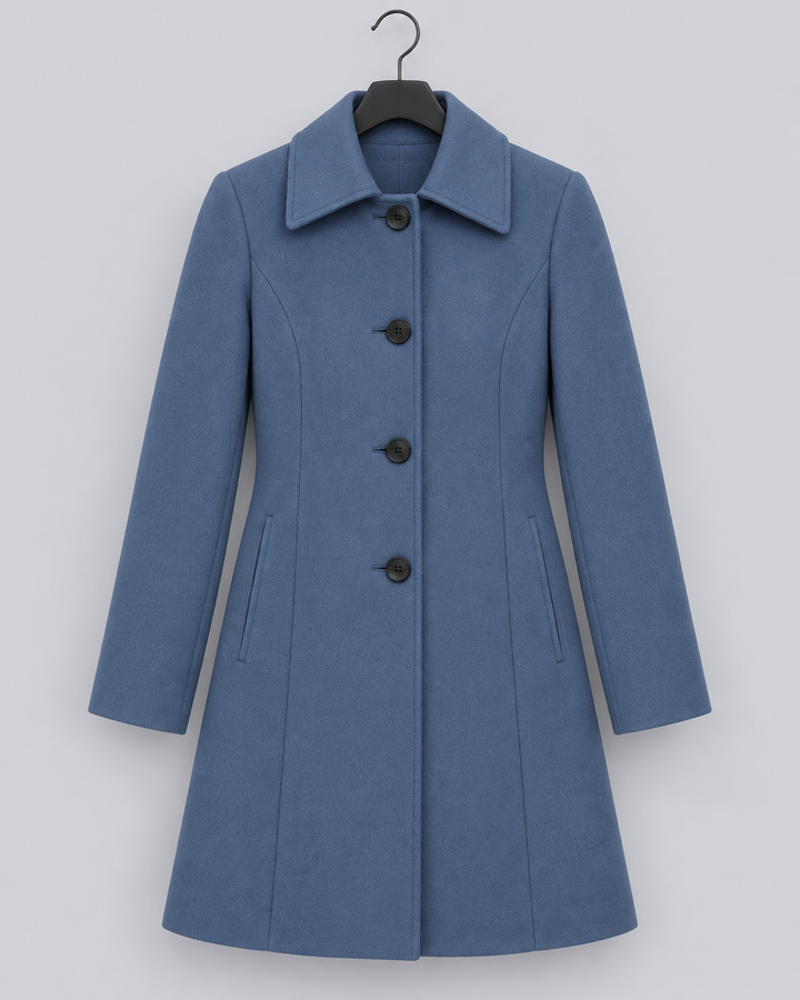 Women's Wool Fit and Flare Coat