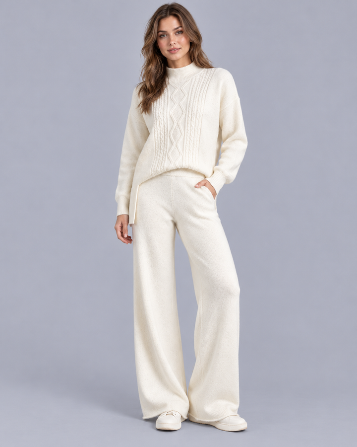Women's Cable Knit Co-Ord Set
