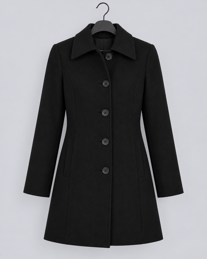 Women's Wool Fit and Flare Coat