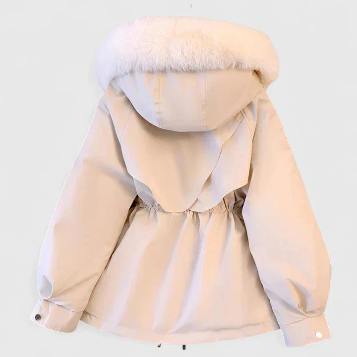 Women's Padded Winter Jacket – Wind and Water Resistant, Hooded